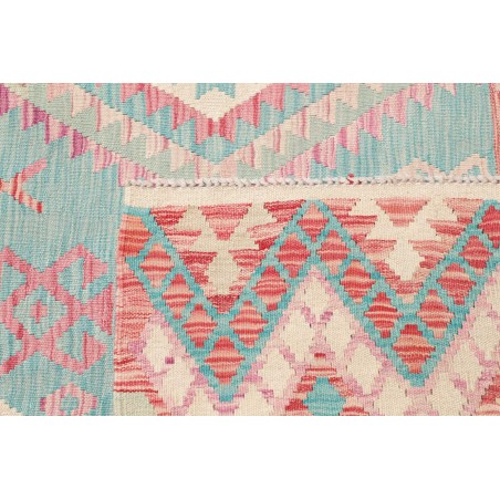 Tappeto Kilim Afghanistan beige blu 210x292