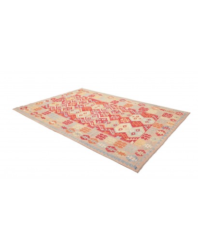 Tappeto Kilim Afghanistan marrone beige 206x299