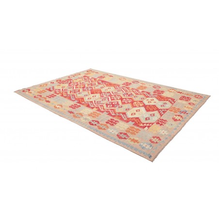 Tappeto Kilim Afghanistan marrone beige 206x299