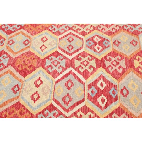 Tappeto Kilim Afghanistan marrone beige 206x299