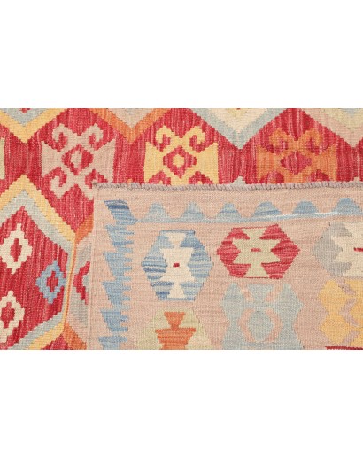 Tappeto Kilim Afghanistan marrone beige 206x299