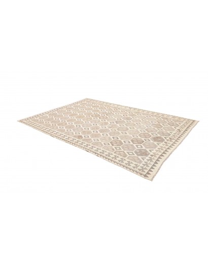 Tappeto Kilim Afghanistan bianco 206x295