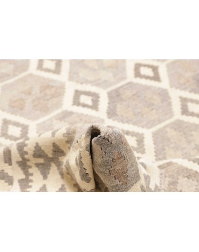 Tappeto Kilim Afghanistan bianco 206x295