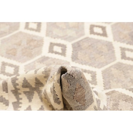Tappeto Kilim Afghanistan bianco 206x295