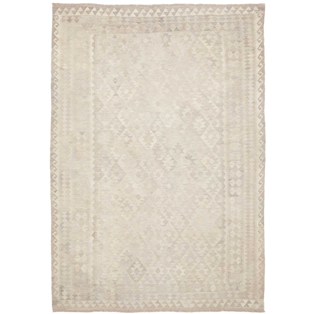 Tappeto Kilim Afghanistan bianco 208x294
