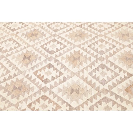 Tappeto Kilim Afghanistan bianco marrone 205x296