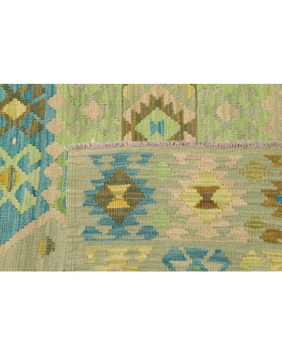 Tappeto Kilim Afghanistan marrone 203x290