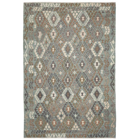 Tappeto Kilim Afghanistan bianco 204x296