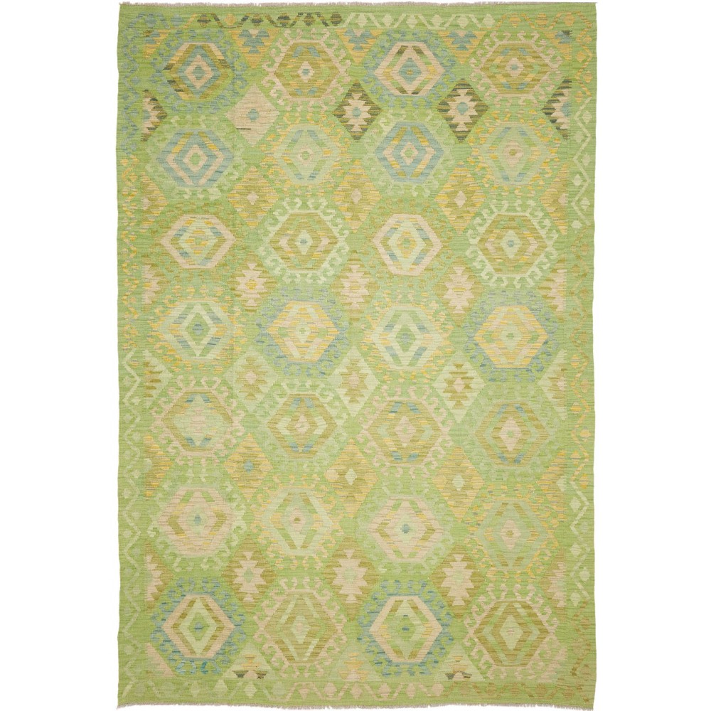Tappeto Kilim Afghanistan marrone 203x298