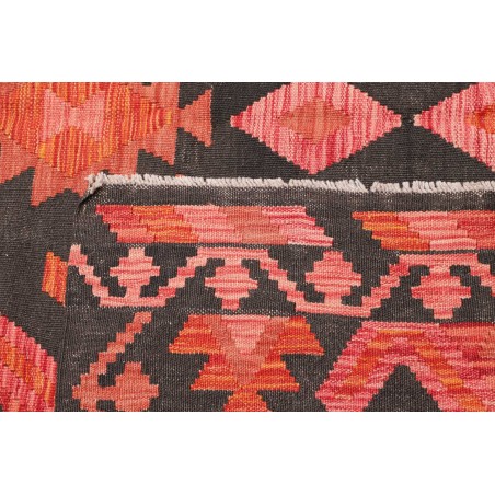 Tappeto Kilim Afghanistan rosso grigio 209x292