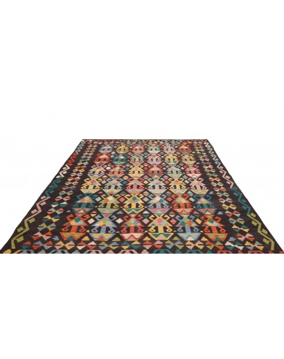 Tappeto Kilim Afghanistan marrone 204x288