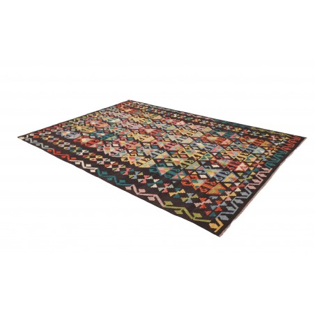 Tappeto Kilim Afghanistan marrone 204x288