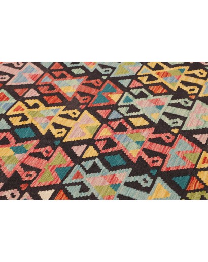 Tappeto Kilim Afghanistan marrone 204x288