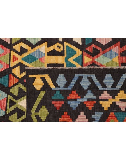 Tappeto Kilim Afghanistan marrone 204x288