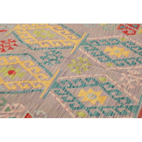 Tappeto Kilim Afghanistan marrone 202x298