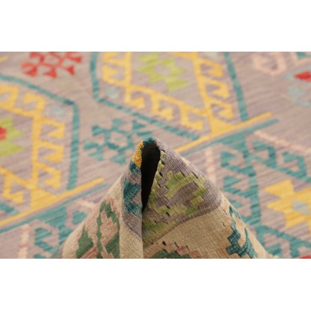 Tappeto Kilim Afghanistan marrone 202x298