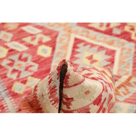 Tappeto Kilim Afghanistan marrone giallo 199x292