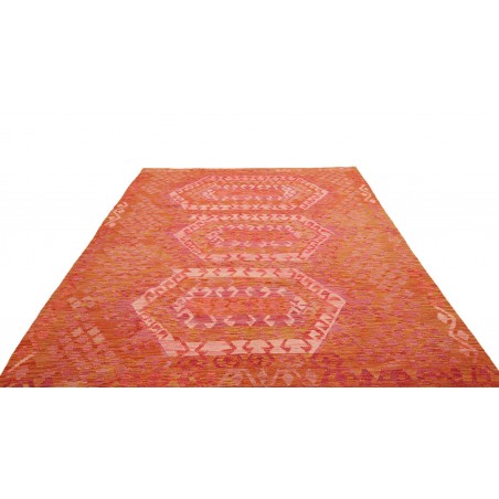 Tappeto Kilim Afghanistan rosso 205x289