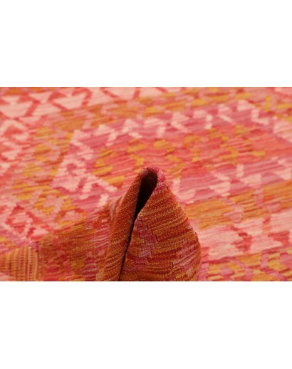 Tappeto Kilim Afghanistan rosso 205x289