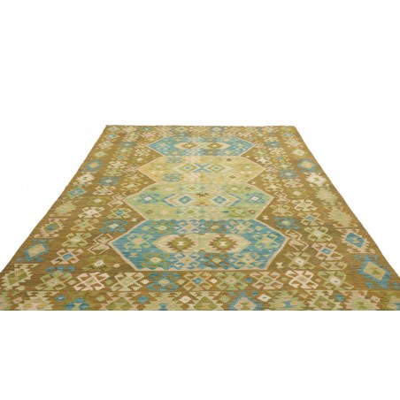 Tappeto Kilim Afghanistan marrone 206x293