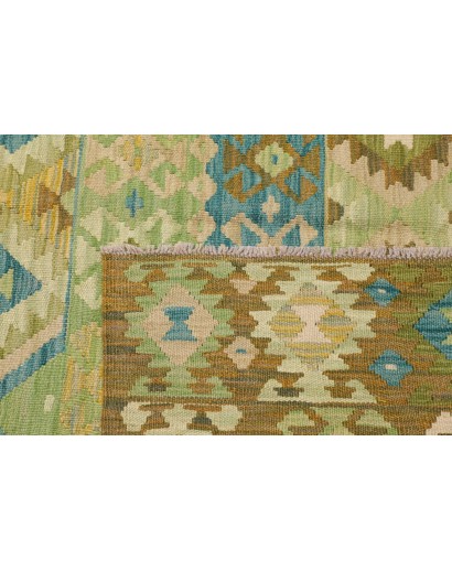 Tappeto Kilim Afghanistan marrone 206x293