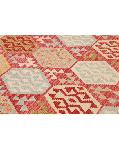 Tappeto Kilim Afghanistan marrone 203x294