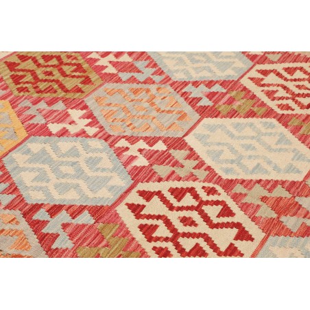 Tappeto Kilim Afghanistan marrone 203x294