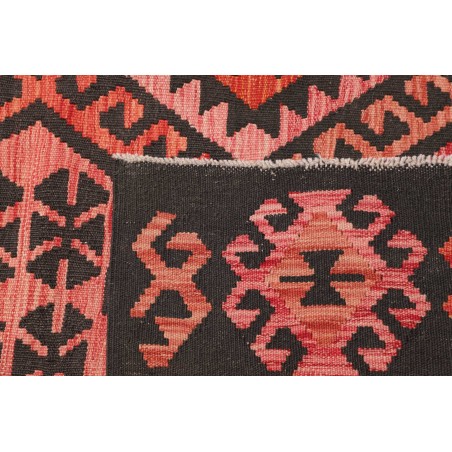 Tappeto Kilim Afghanistan verde arancione 213x301