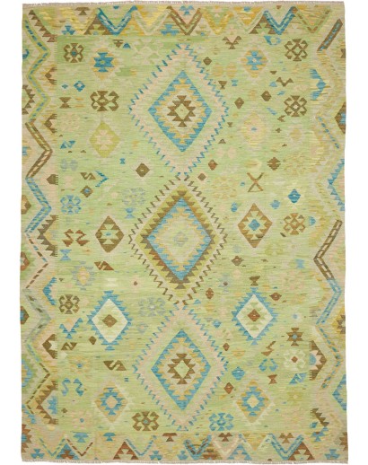 Tappeto Kilim Afghanistan marrone 209x291