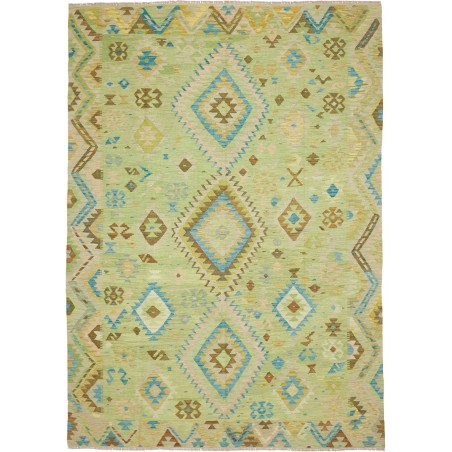Tappeto Kilim Afghanistan marrone 209x291