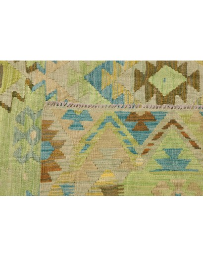 Tappeto Kilim Afghanistan marrone 209x291
