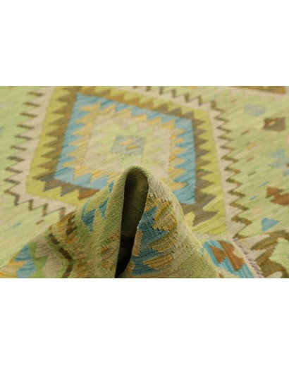 Tappeto Kilim Afghanistan marrone 209x291