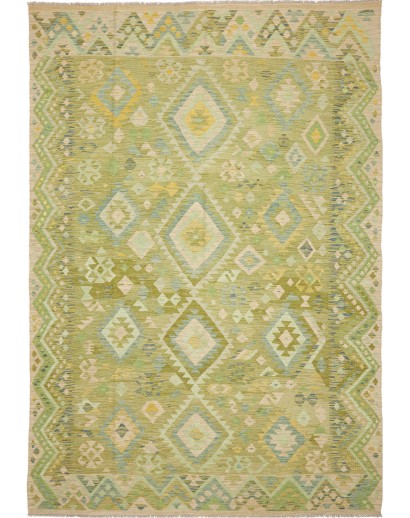 Tappeto Kilim Afghanistan marrone 211x306