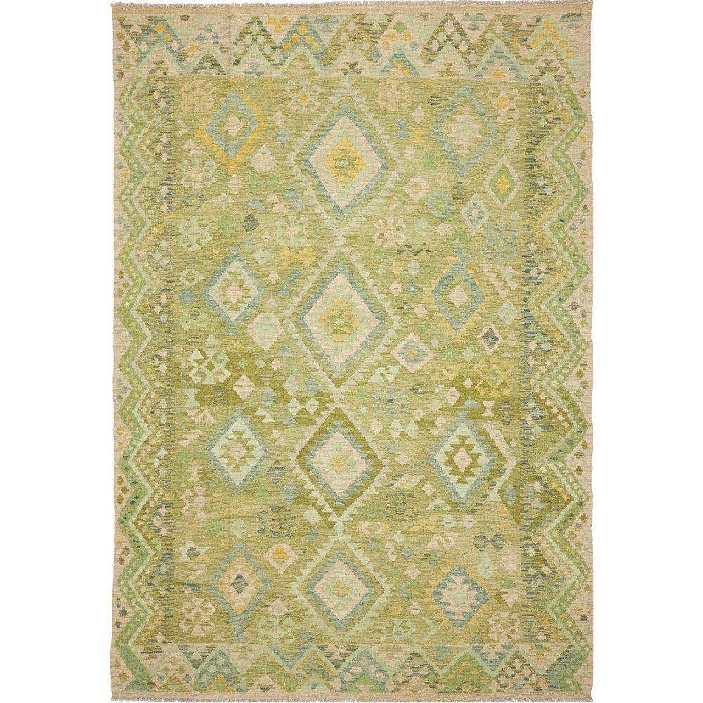 Tappeto Kilim Afghanistan marrone 211x306
