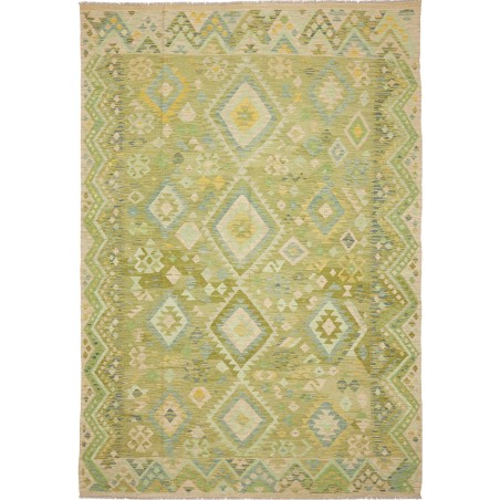 Tappeto Kilim Afghanistan marrone 211x306
