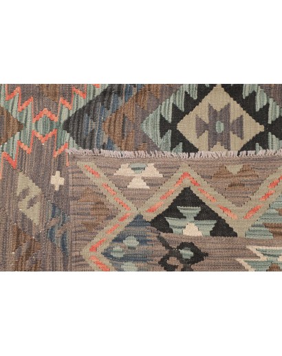 Tappeto Kilim Afghanistan bianco 209x299