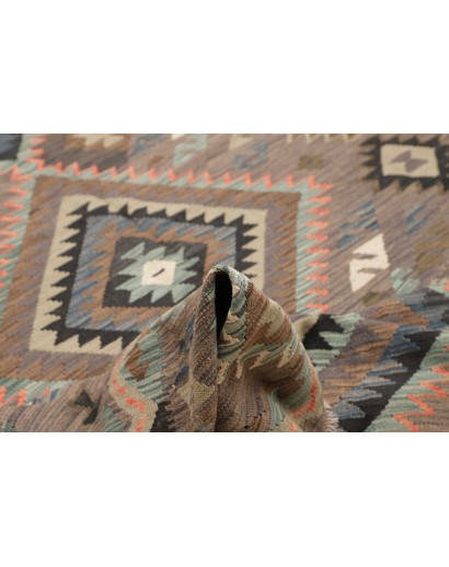 Tappeto Kilim Afghanistan bianco 209x299