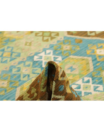 Tappeto Kilim Afghanistan marrone 205x292