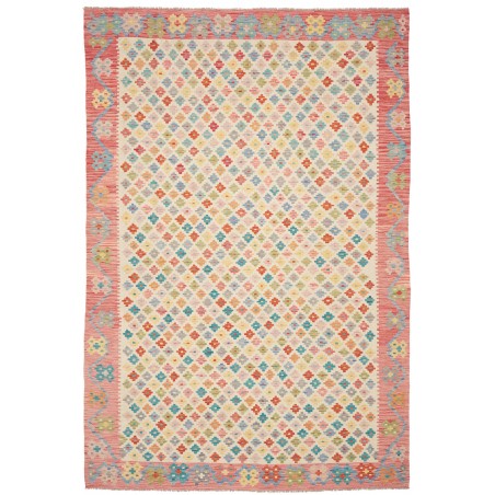 Tappeto Kilim Afghanistan beige marrone 198x297