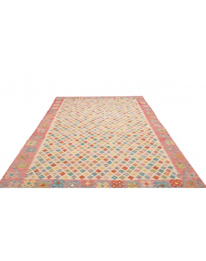 Tappeto Kilim Afghanistan beige marrone 198x297
