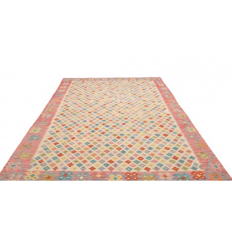 Tappeto Kilim Afghanistan beige marrone 198x297