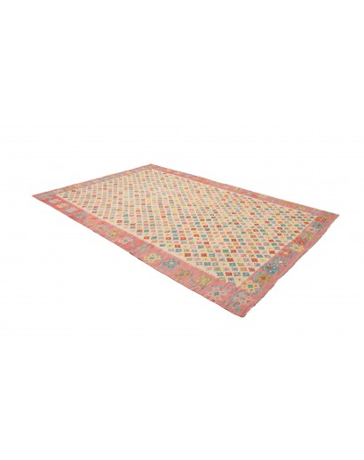 Tappeto Kilim Afghanistan beige marrone 198x297