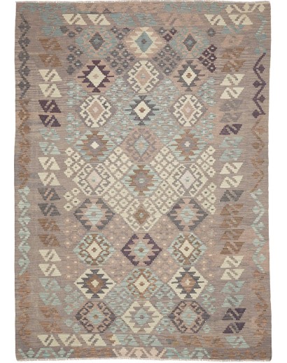 Tappeto Kilim Afghanistan marrone 206x288