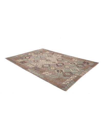 Tappeto Kilim Afghanistan marrone 206x288