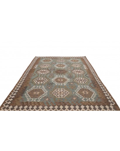 Tappeto Kilim Afghanistan bianco 203x294