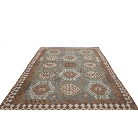 Tappeto Kilim Afghanistan bianco 203x294