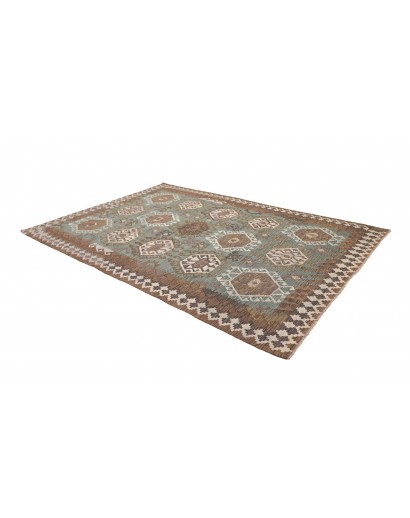 Tappeto Kilim Afghanistan bianco 203x294