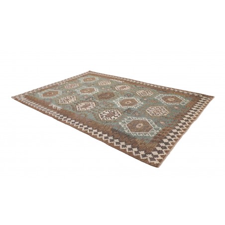 Tappeto Kilim Afghanistan bianco 203x294