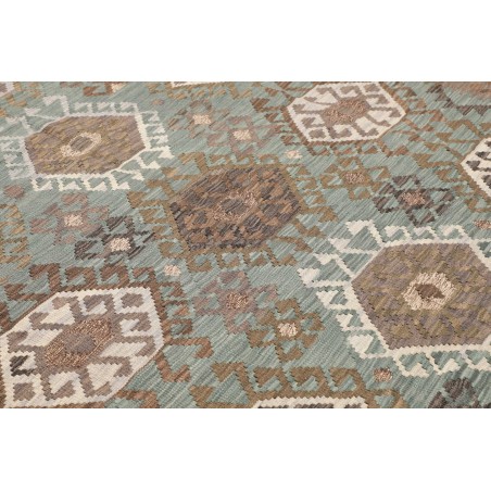 Tappeto Kilim Afghanistan bianco 203x294