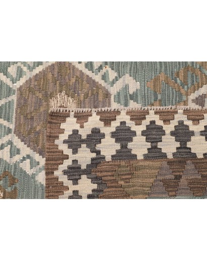 Tappeto Kilim Afghanistan bianco 203x294